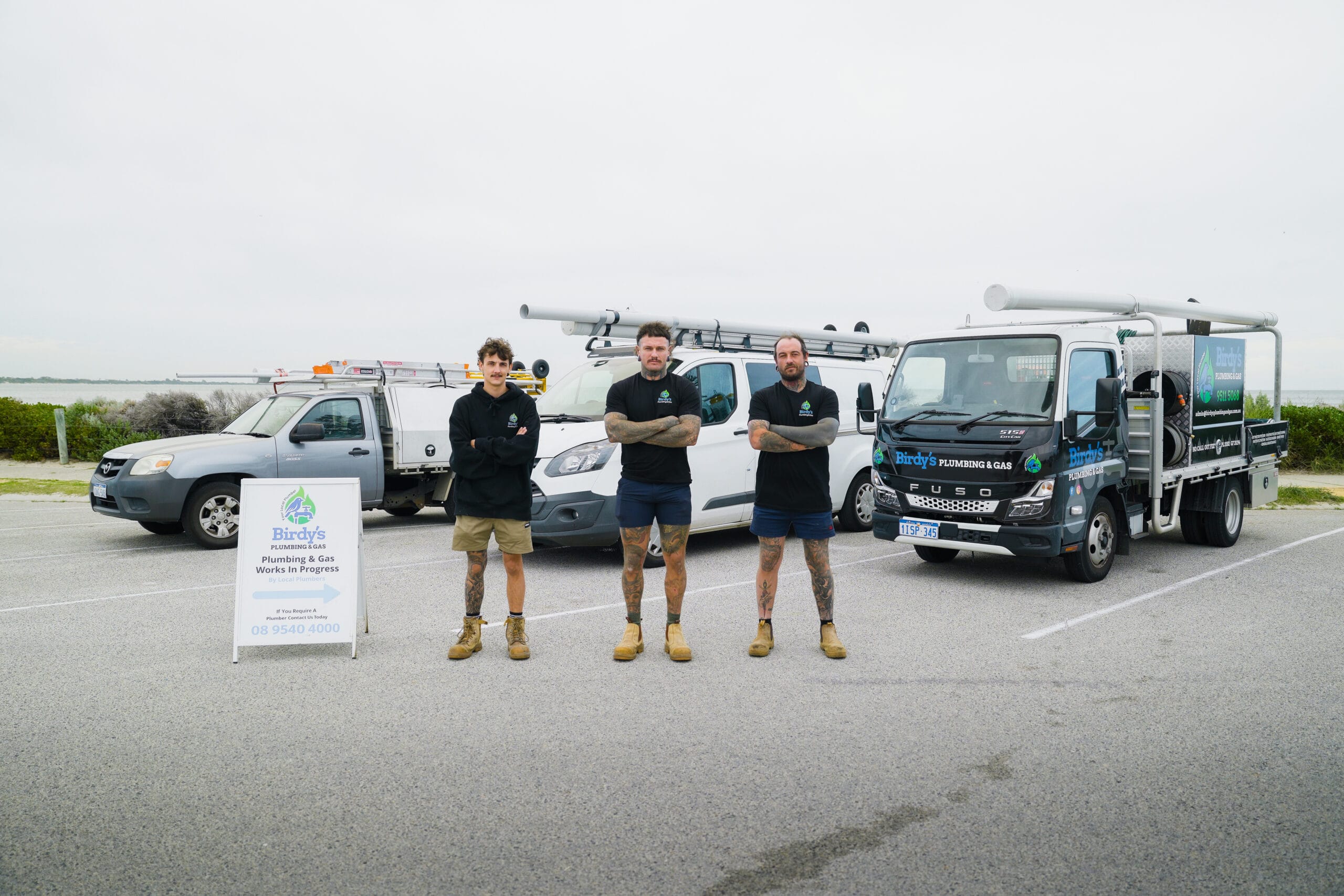 Birdy's Plumbing Gas - Team Photo